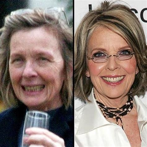 diane keaton no makeup|diane keaton beauty.